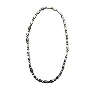 Mens Hematite Magnetic Necklace 21.6in (55cm)